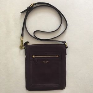 Plum Coach Crossbody purse New Without Tags